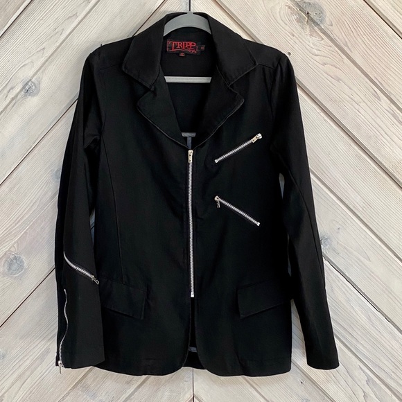 Tripp nyc Other - SALE1 Tripp NYC Zipper Black Blazer